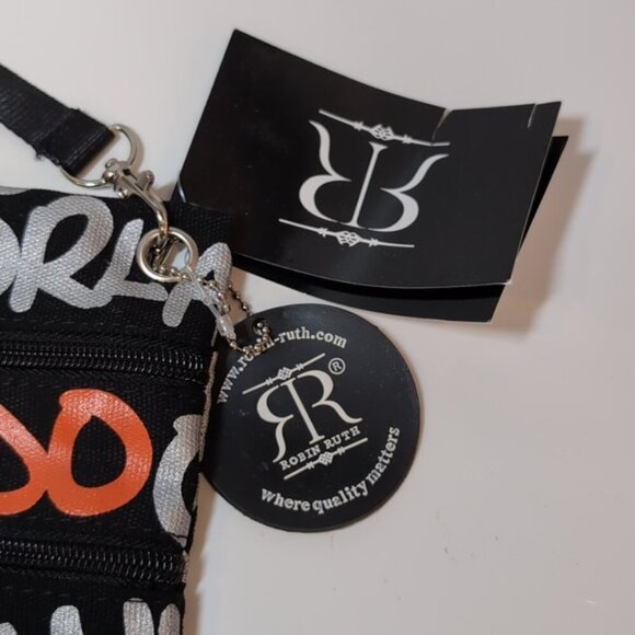 3/$20 ROBIN RUTH Orland Crossbody Bag Disney Florida Travel Pouch Purse Souvenir - Picture 4 of 10